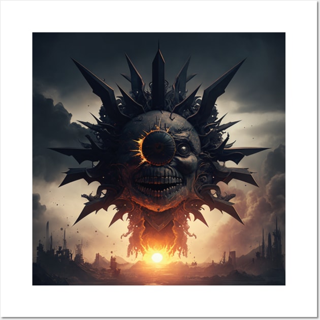 dark sun Wall Art by Trontee